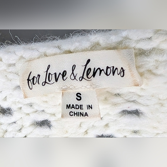 For Love and Lemons Laurel Oversized Sweater - Picture 10 of 10